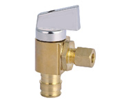 Angle Valve-Pex inlet x Compression Outlet