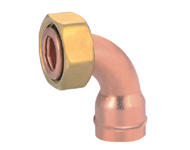 Bent Union Adaptor Flat Joint