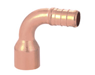 Copper PEX Female Sweat Elbow Adapter