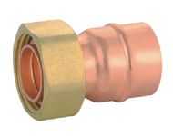 Straight Union Adaptor with Flange for Gasket