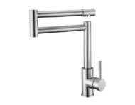 Single-lever Kitchen Faucet(Brushed Nickel)