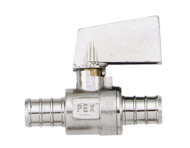 Pex x Pex Straight Valve 1/4 Turn 1/2" x 1/2"